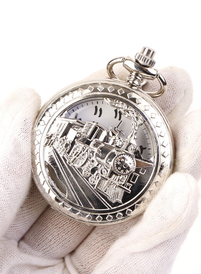 Luxury Classic Pocket Watch with Arabic Numerals – A Vintage Blend of Elegance and Heritage - Image 1
